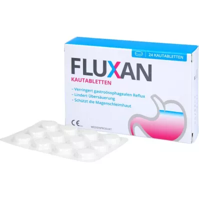 FLUXAN Žuvacie tablety, 24 ks