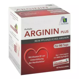 ARGININ PLUS Vitamín B1+B6+B12+kyselina listová, 90X5,9 g