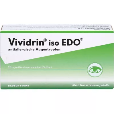 VIVIDRIN iso EDO antialergické očné kvapky, 30X0,5 ml
