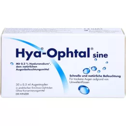 HYA-OPHTAL sínusové očné kvapky, 30X0,5 ml