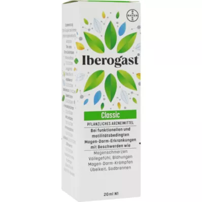 IBEROGAST Klasická orálna tekutina, 20 ml