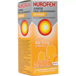 NUROFEN Junior horúčka a bolesť šťava pomaranč 40 mg/ml, 100 ml
