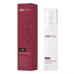 CBD VITAL Krém proti vráskam Premium, 50 ml