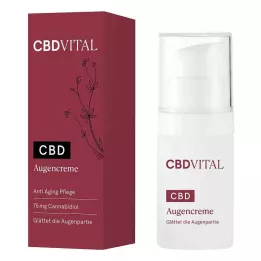 CBD VITAL Prémiový očný krém, 15 ml