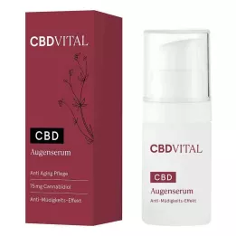CBD VITAL Prémiové očné sérum, 15 ml