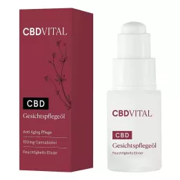 CBD VITAL Prémiový olej na starostlivosť o tvár, 20 ml
