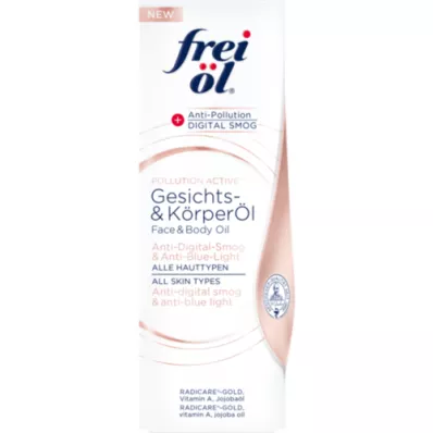 FREI ÖL Pollution Active Face &amp; Telový olej, 100 ml