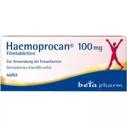 HAEMOPROCAN 100 mg filmom obalené tablety, 50 ks