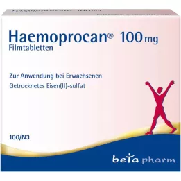 HAEMOPROCAN 100 mg filmom obalené tablety, 100 ks