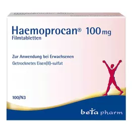 HAEMOPROCAN 100 mg filmom obalené tablety, 100 ks