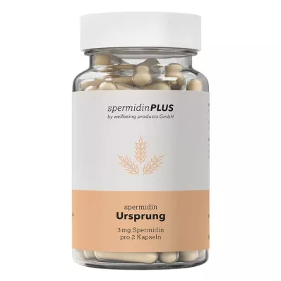 SPERMIDINPLUS Origin kapsuly, 60 ks SPERMIDINPLUS Origin kapsuly, 60 ks