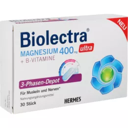 BIOLECTRA Horčík 400 mg ultra 3-fázový depot, 30 ks