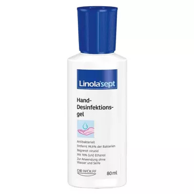 Linola Sept dezinfekčný gél na ruky, 80 ml Linola Sept dezinfekčný gél na ruky, 80 ml