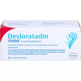 DESLORATADIN STADA 5 mg filmom obalené tablety, 50 ks