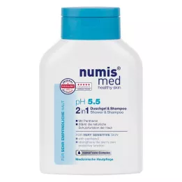 NUMIS med pH 5,5 2v1 sprchový gél &amp; šampón, 200 ml