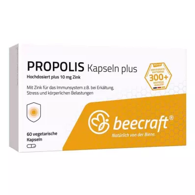 BEECRAFT Propolis Capsules Plus, 60 kapsúl BEECRAFT Propolis Capsules Plus, 60 kapsúl