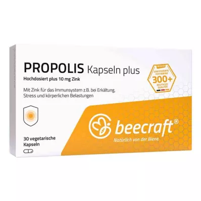 BEECRAFT Propolis Capsules Plus, 30 kapsúl BEECRAFT Propolis Capsules Plus, 30 kapsúl
