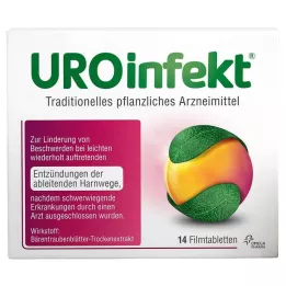 UROINFEKT 864 mg filmom obalené tablety, 14 kusov