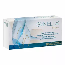 GYNELLA Flora vaginálne čapíky, 10 ks