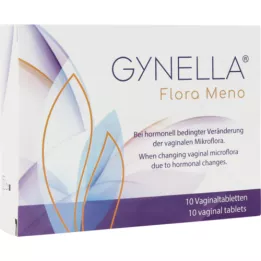 GYNELLA Flora Meno vaginálne tablety, 10 ks