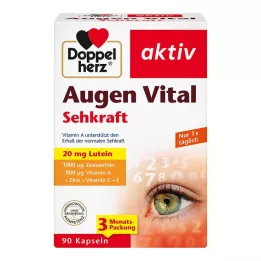 DOPPELHERZ Augen Vital Sehkraft aktiv Capsules, 90 kapsúl