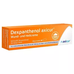 DEXPANTHENOL axicur krém na rany a hojenie 50 mg/g, 20 g
