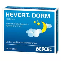 HEVERT DORM Tablety, 25 ks