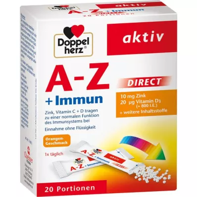 DOPPELHERZ A-Z+Immun DIRECT Pelety, 20 ks