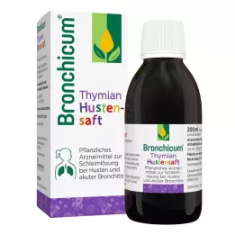 BRONCHICUM Tymiánový sirup proti kašľu, 200 ml