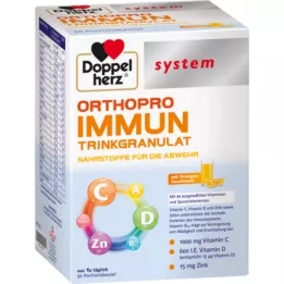 DOPPELHERZ Orthopro Immune systém pitných granúl, 30 ks