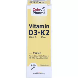 VITAMIN D3+K2 MK-7 kvapiek na perorálne použitie, vysoká dávka, 25 ml