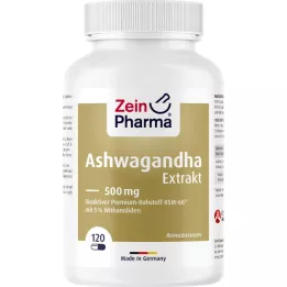 ASHWAGANDHA EXTRAKT 500 mg kapsuly, 120 ks