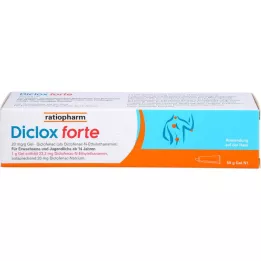 DICLOX forte 20 mg/g gél, 50 g