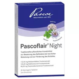 PASCOFLAIR Nočné poťahované tablety, 30 ks