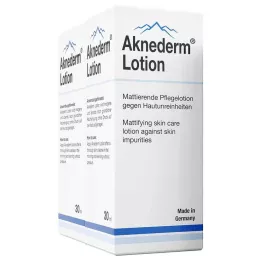 AKNEDERM Pleťové mlieko, 2x30 ml