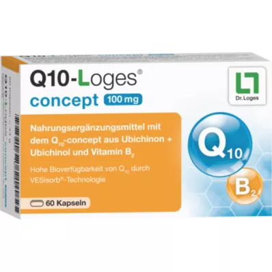 Q10-LOGES koncept 100 mg kapsuly, 60 ks