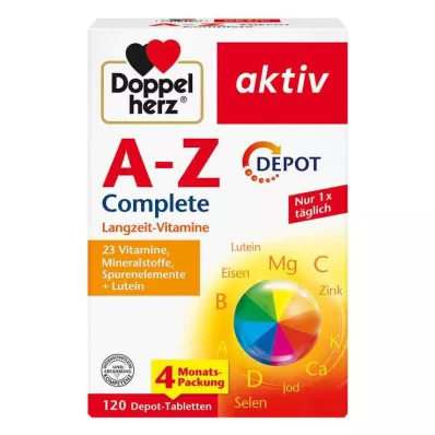 DOPPELHERZ A-Z Complete Depot tablety, 120 kapsúl