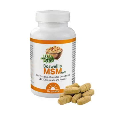 BOSWELLIA MSM forte Dr. Jacobs Tablets, 90 ks