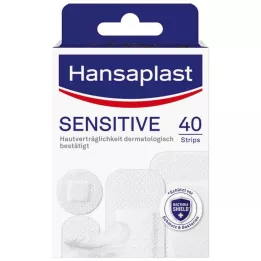 HANSAPLAST Hypoalergénne náplasti Sensitive, 40 ks