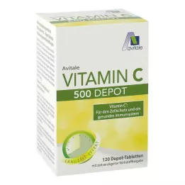 VITAMIN C 500 mg depotné tablety, 120 kapsúl