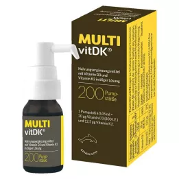 MULTIVITDK Roztok vitamínu D3+K2, 10 ml