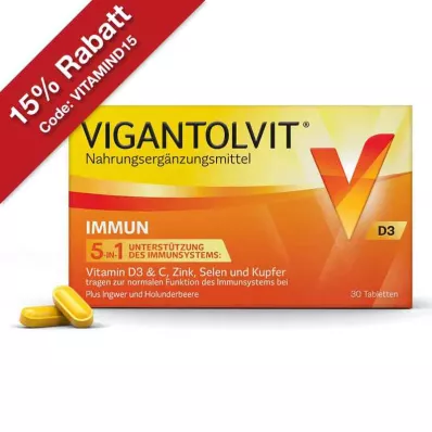 Vigantolvit Immune filmom obalené tablety (30 kusov) Vigantolvit Immune filmom obalené tablety (30 kusov)