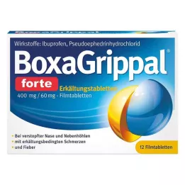 BOXAGRIPPAL forte studená palica. 400 mg/60 mg FTA, 12 ks