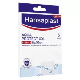 HANSAPLAST Sterilný obväz na rany Aqua Protect 8x10 cm, 5 ks