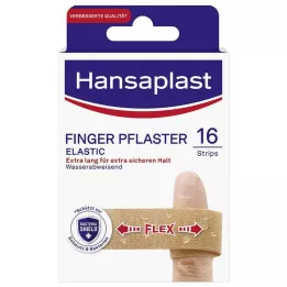 HANSAPLAST Elastické náplasti na prsty, 16 ks