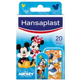 HANSAPLAST Detské sádrové pásiky Mickey &amp; Friends, 20 ks