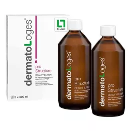 dermatoLoges proStructure - kremík, kolagén a kyselina hyalurónová (2x500 ml)