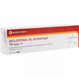 DICLOFENAC AL Gél proti bolesti 10 mg/g, 150 g