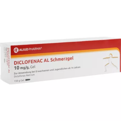 DICLOFENAC AL Gél proti bolesti 10 mg/g, 150 g