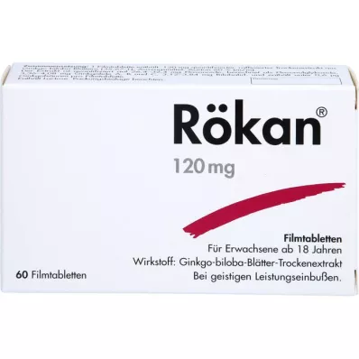 RÖKAN 120 mg filmom obalené tablety, 60 ks
